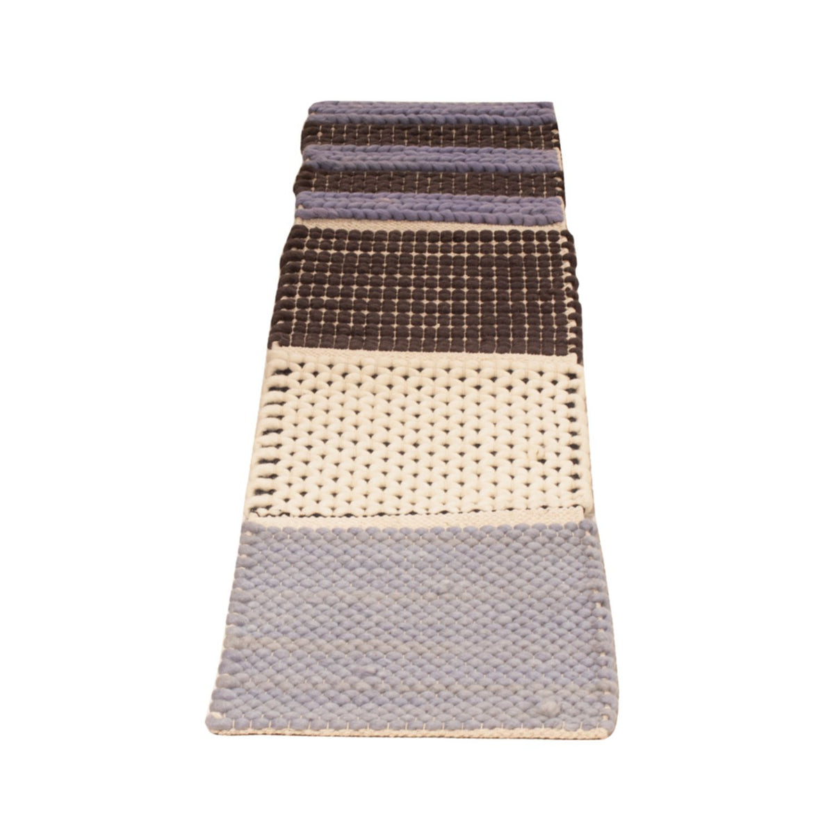 Runner Wool Rug - 124 x 33 cm - multicolored