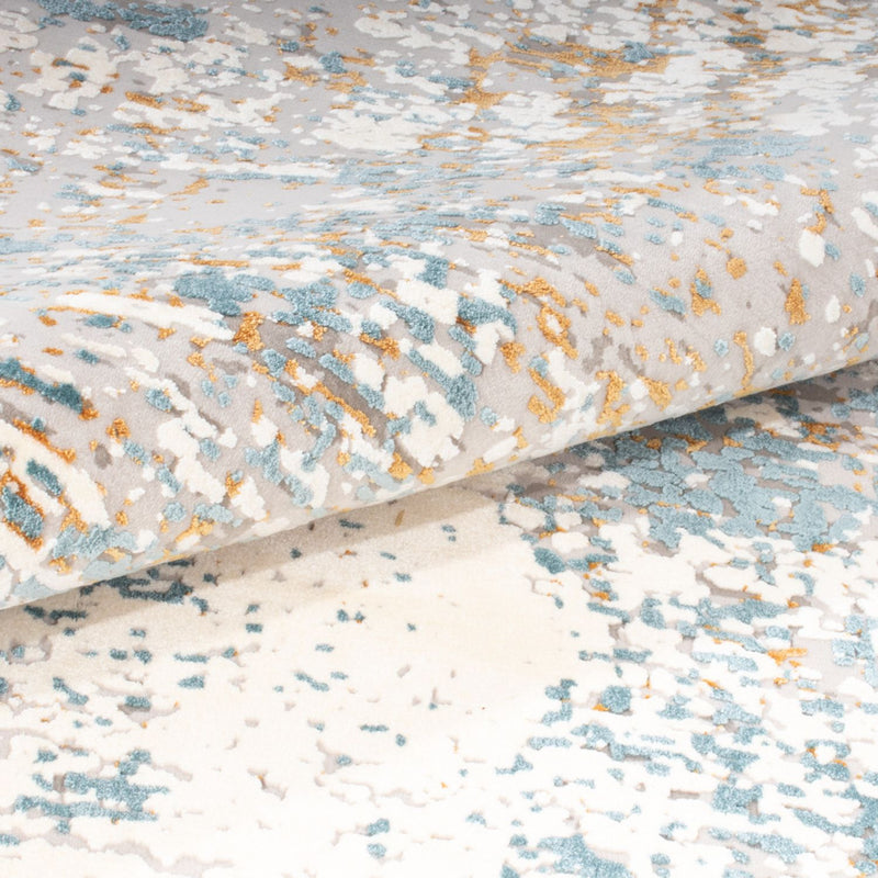 Designer Rug - 300 x 200 cm - light blue