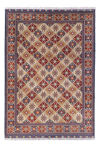 Afghan Rug - 355 x 250 cm - light beige