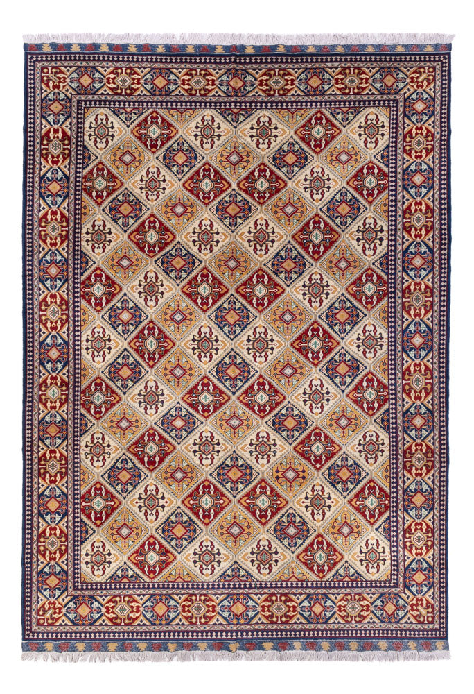 Afghan Rug - 355 x 250 cm - light beige