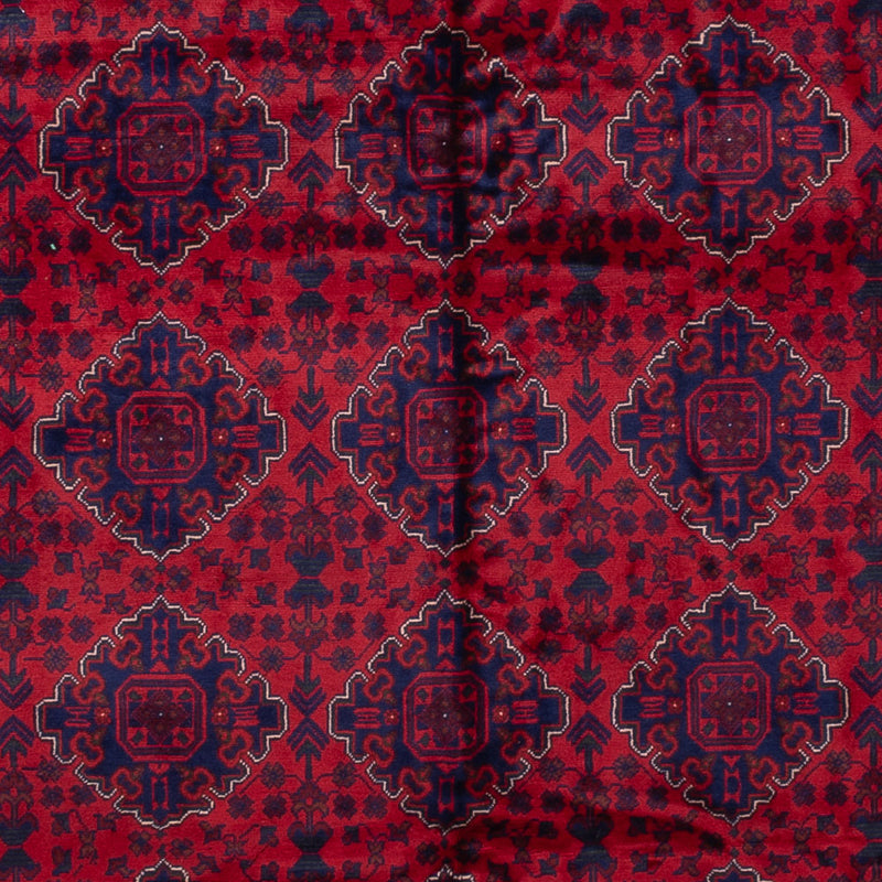 Afghan Rug - 346 x 241 cm - red