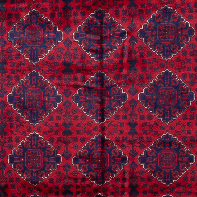 Afghan Rug - 340 x 249 cm - red