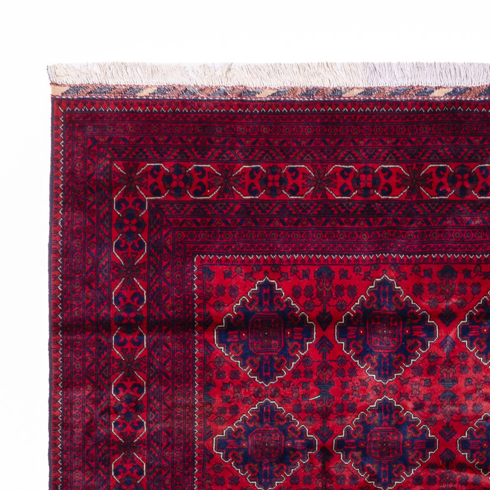 Afghan Rug - 340 x 249 cm - red
