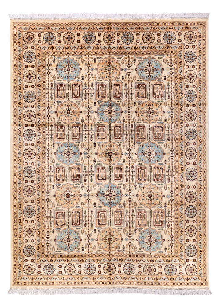 Afghan Rug - 346 x 245 cm - light beige