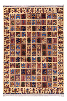 Afghan Rug - 283 x 200 cm - multicolored
