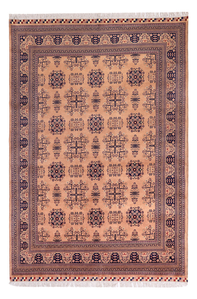 Afghan Rug - 296 x 196 cm - beige