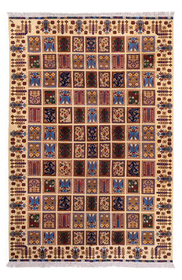 Afghan Rug - 296 x 200 cm - multicolored