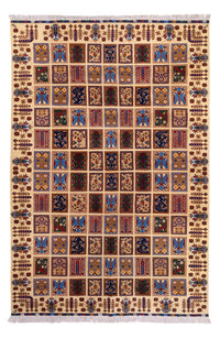 Afghan Rug - 296 x 200 cm - multicolored
