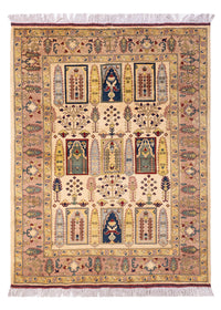 Afghan Rug - 199 x 150 cm - beige