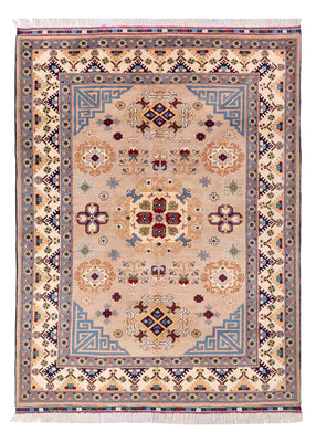 Afghan Rug - 200 x 150 cm - beige