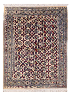 Afghan Rug - 194 x 151 cm - light grey