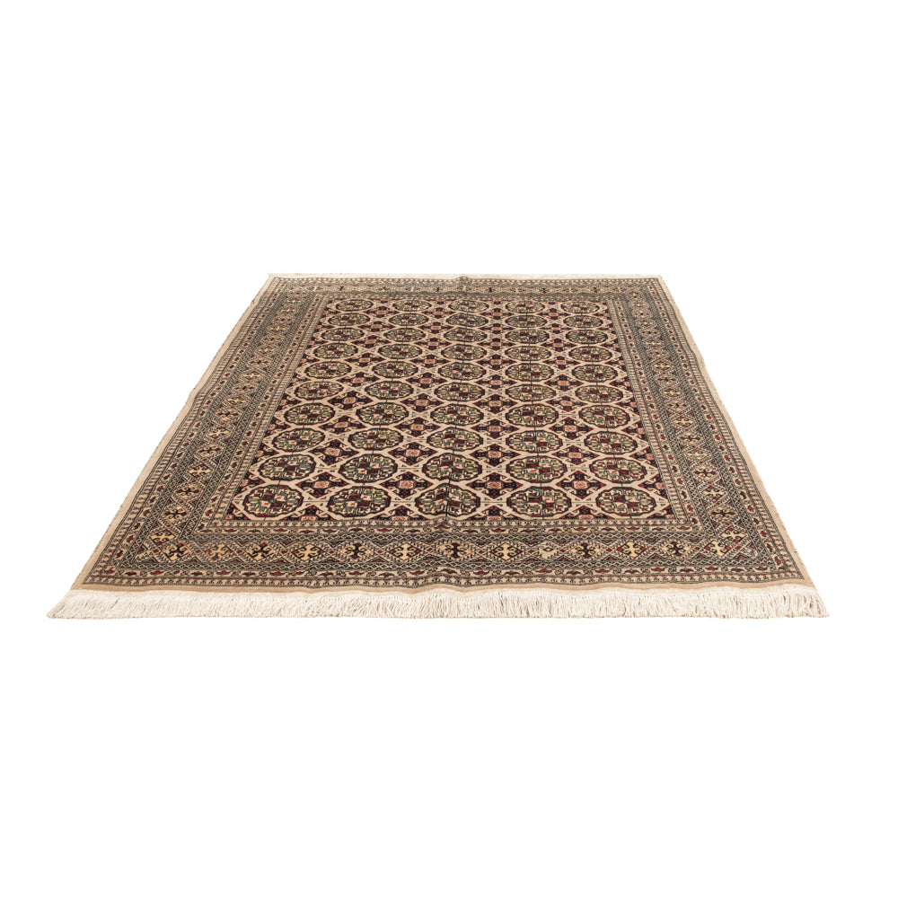 Afghan Rug - 194 x 151 cm - light grey