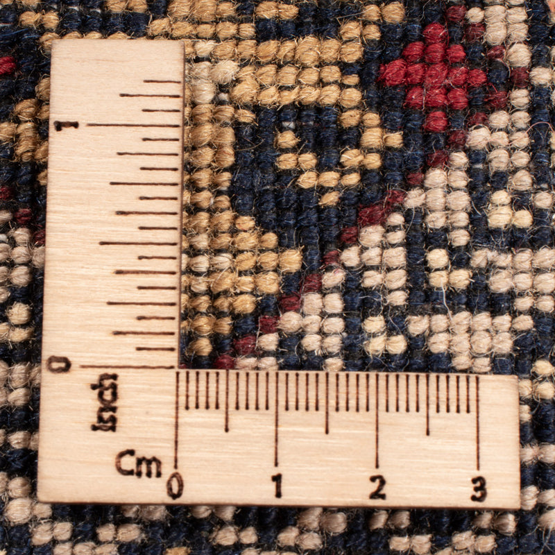 Afghan Rug - 194 x 151 cm - light grey