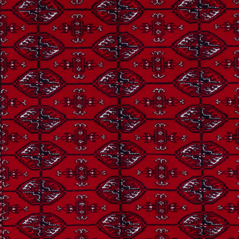 Afghan Rug - Bukhara - 194 x 133 cm - dark red