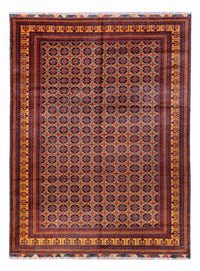 Afghan Rug - 388 x 286 cm - dark beige