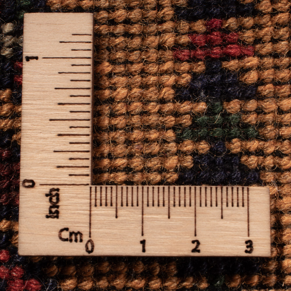 Afghan Rug - 388 x 286 cm - dark beige