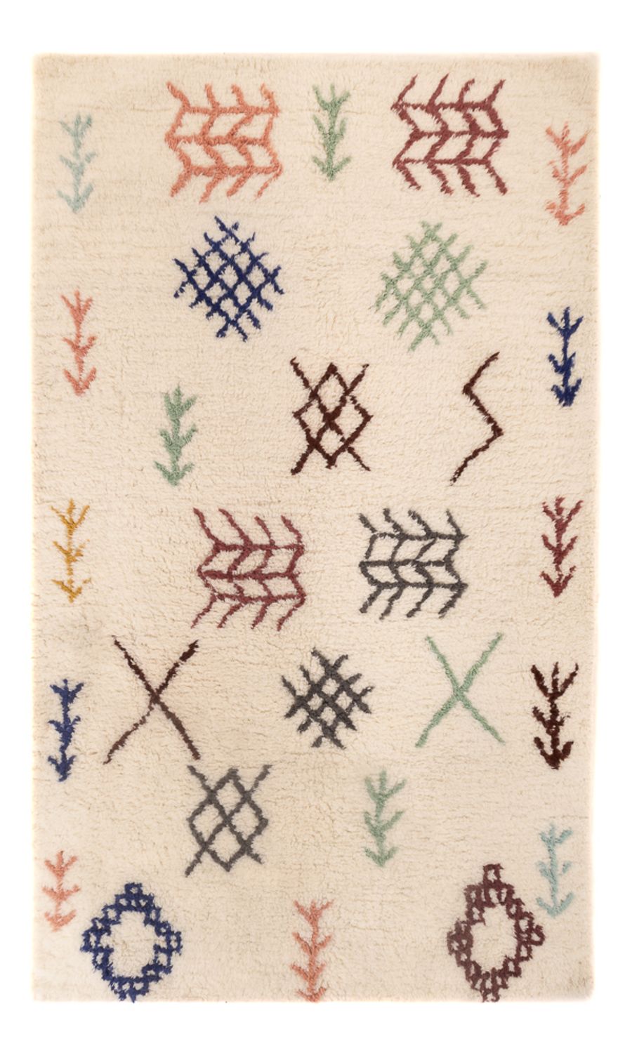 Runner Berber Rug - 255 x 150 cm - multicolored