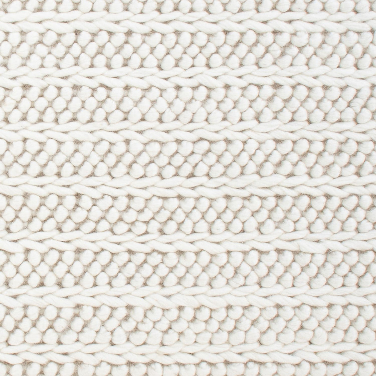 Wool Rug - 95 x 63 cm - light grey