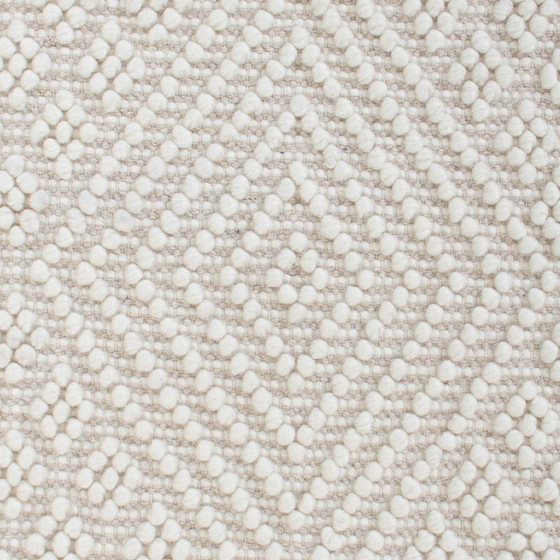 Wool Rug - 96 x 62 cm - light grey