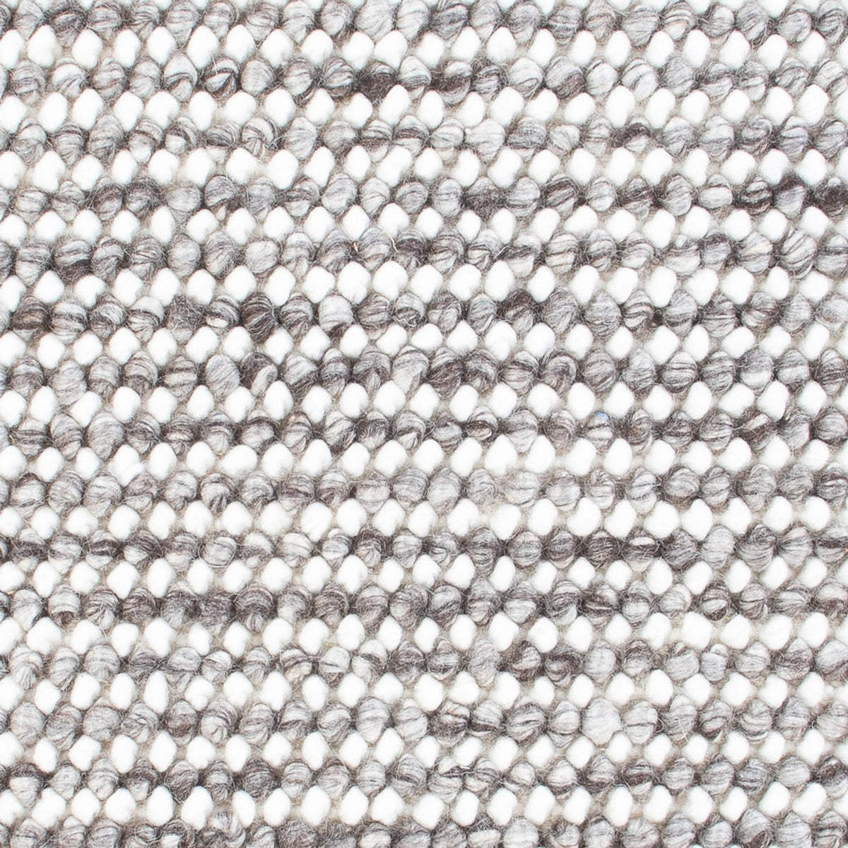 Wool Rug - 94 x 60 cm - grey