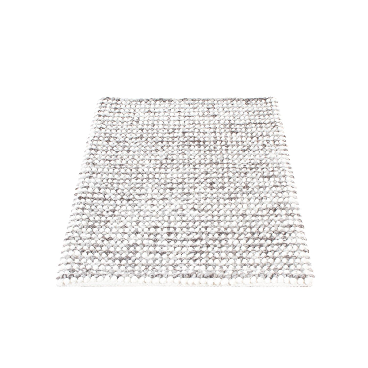Wool Rug - 94 x 60 cm - grey