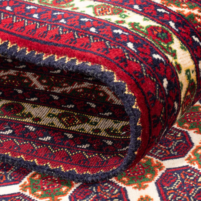 Runner Afghan Rug - 287 x 88 cm - beige