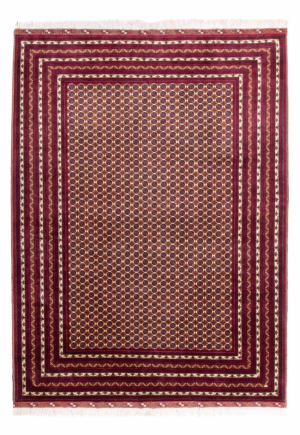 Afghan Rug - 297 x 198 cm - beige
