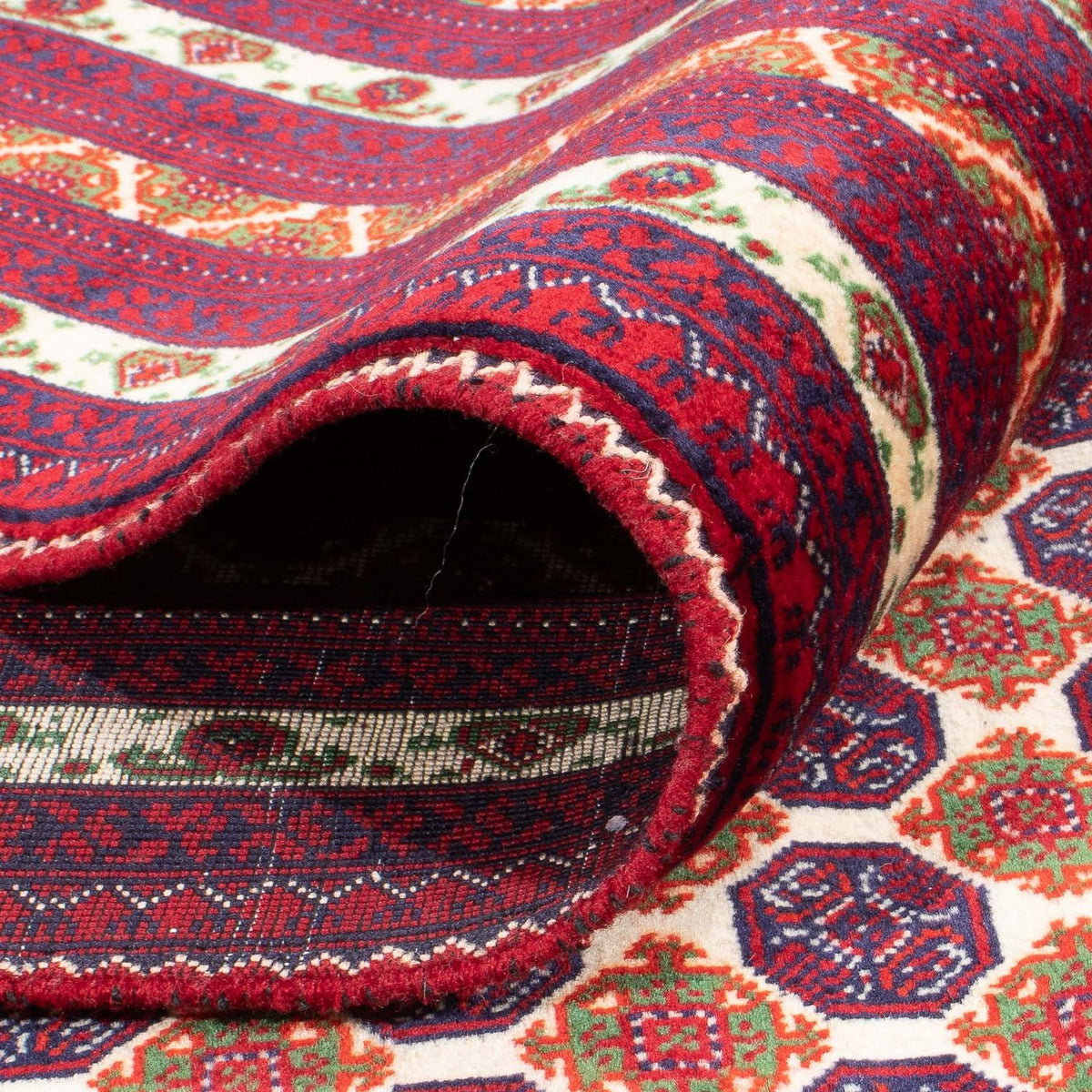 Afghan Rug - 297 x 198 cm - beige