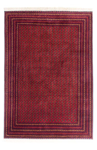 Afghan Rug - 294 x 194 cm - red