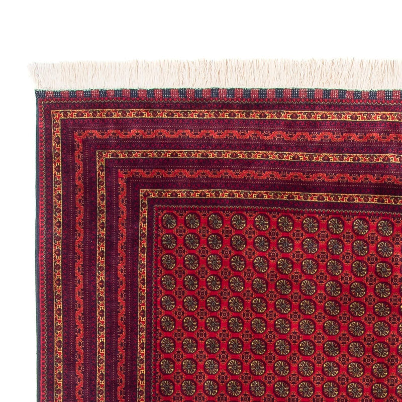 Afghan Rug - 294 x 194 cm - red