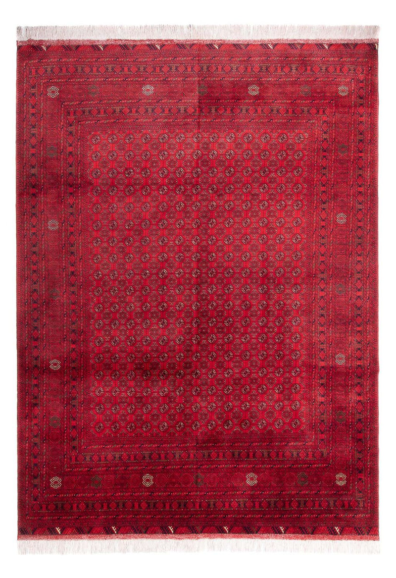 Afghan Rug - 343 x 248 cm - red