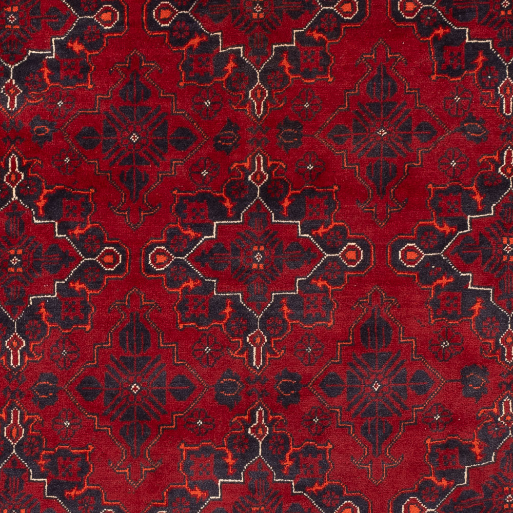 Afghan Rug - Bukhara - 293 x 194 cm - red