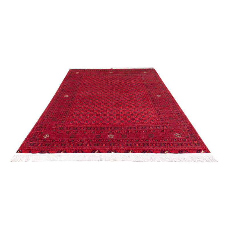 Afghan Rug - 295 x 194 cm - red
