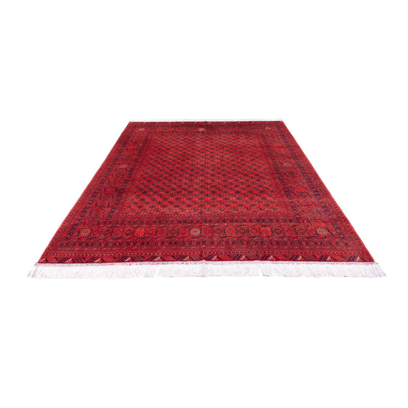 Afghan Rug - 285 x 198 cm - red