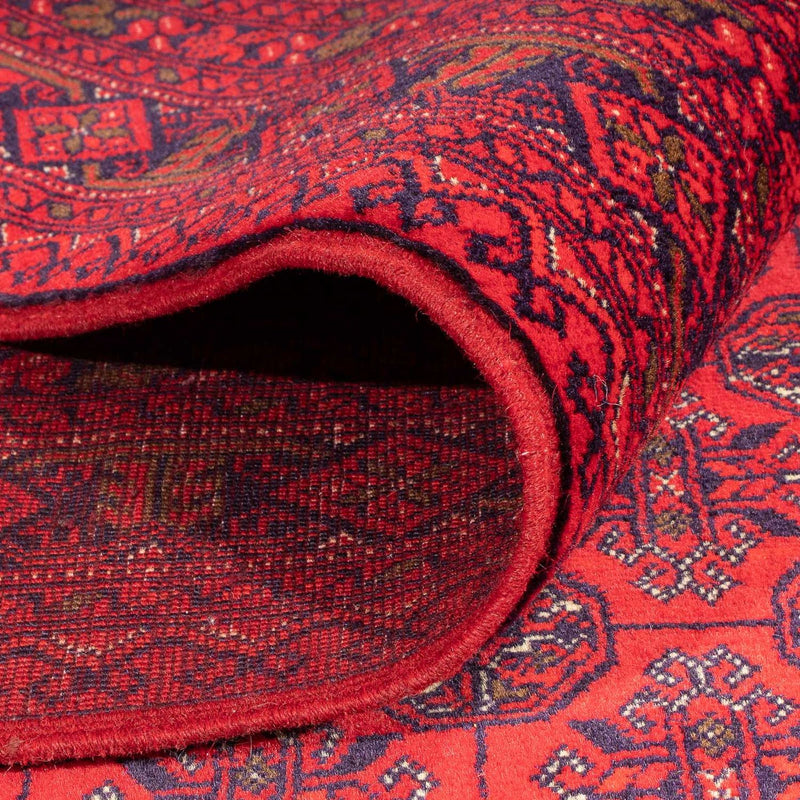 Afghan Rug - 289 x 200 cm - red