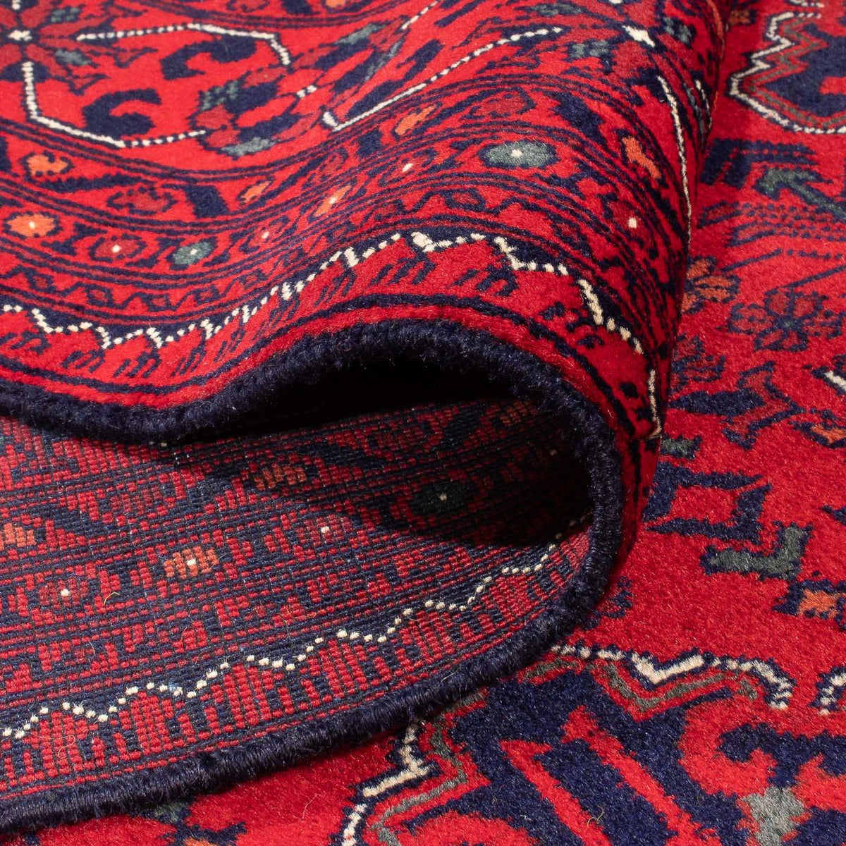 Afghan Rug - 298 x 198 cm - red