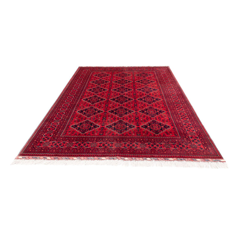 Afghan Rug - 298 x 198 cm - red
