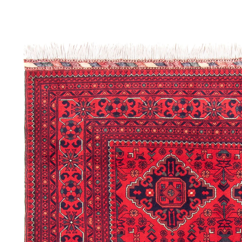 Afghan Rug - 293 x 196 cm - red