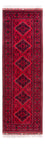 Runner Afghan Rug - 292 x 90 cm - red