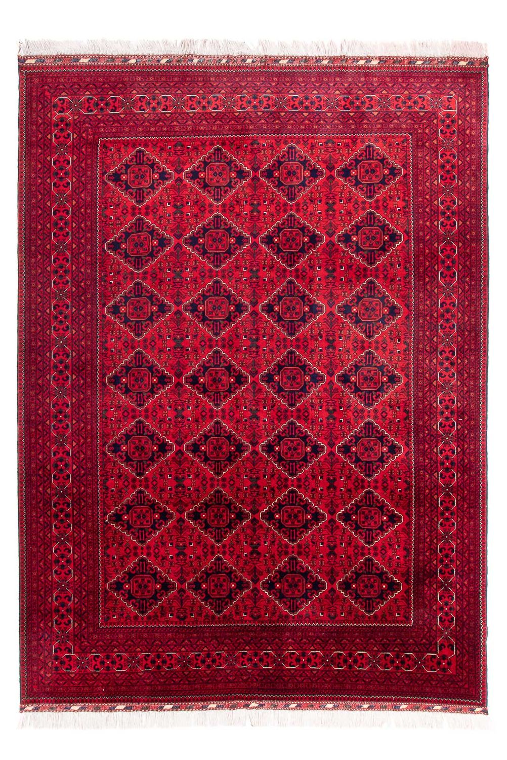 Afghan Rug - 349 x 246 cm - red