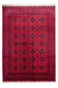 Afghan Rug - 346 x 246 cm - red