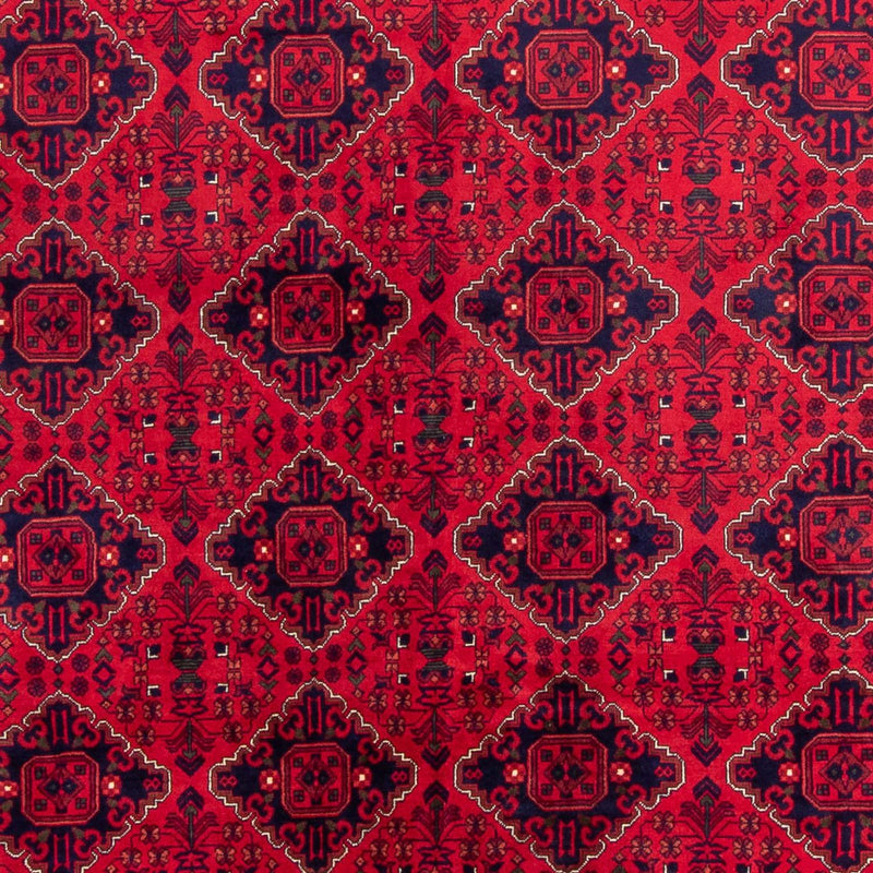 Afghan Rug - 346 x 246 cm - red