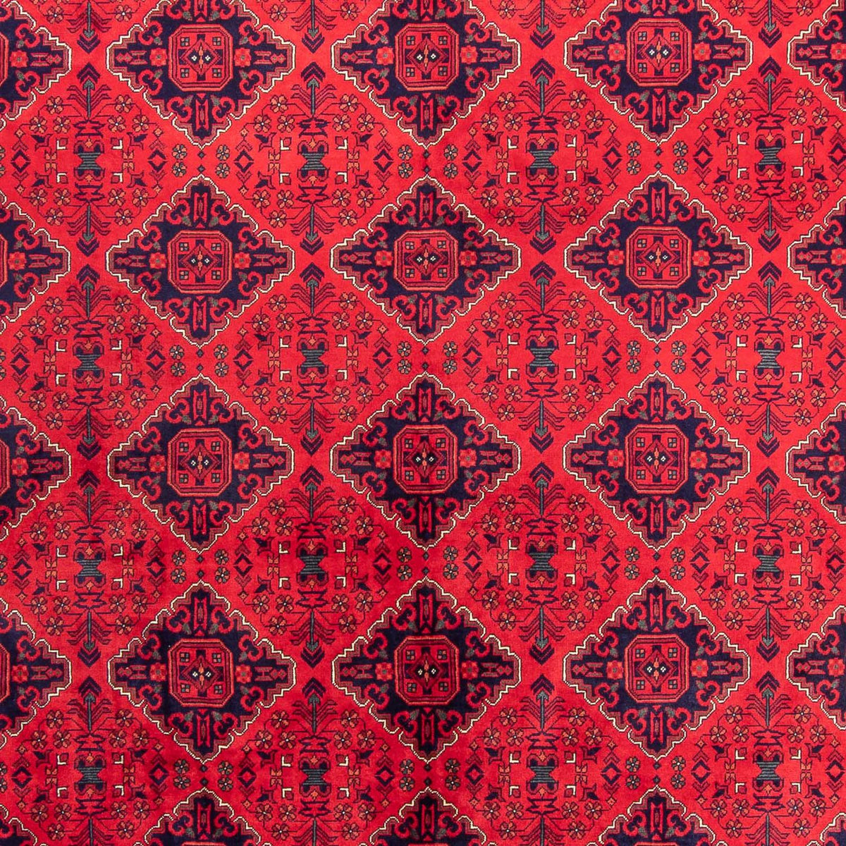 Afghan Rug - 414 x 292 cm - red