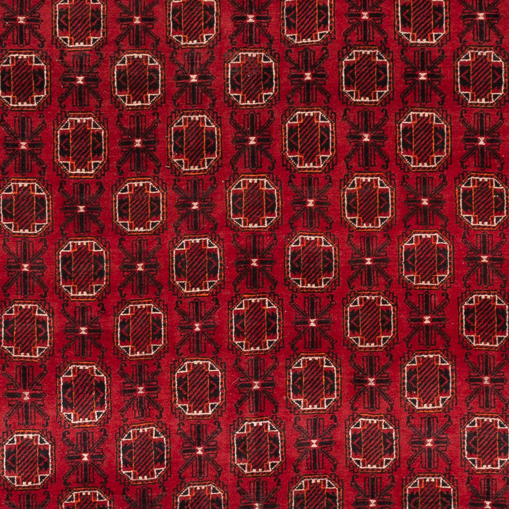 Afghan Rug - Bukhara - 274 x 198 cm - red