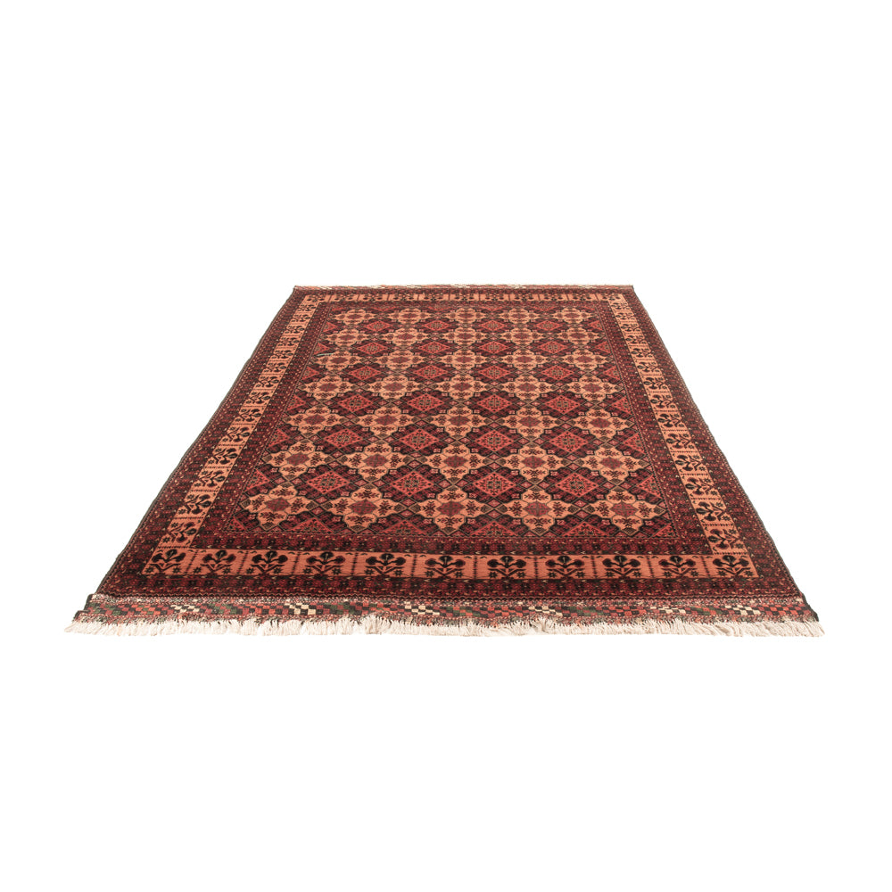 Afghan Rug - 284 x 199 cm - dark beige