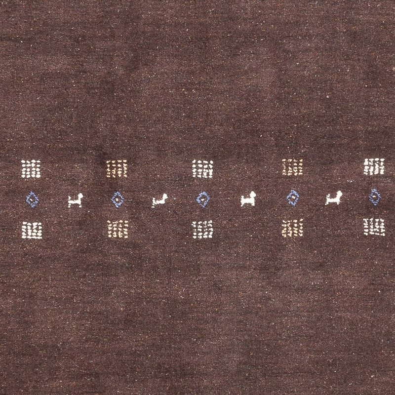 Gabbeh Rug - Loribaft Perser - 230 x 160 cm - dark beige