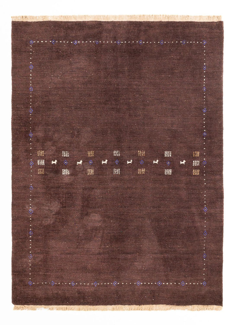 Gabbeh Rug - Loribaft Perser - 300 x 200 cm - chocolate