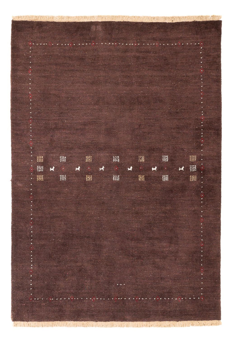 Gabbeh Rug - Loribaft Perser - 300 x 200 cm - chocolate