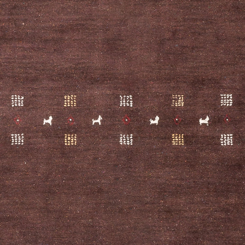 Gabbeh Rug - Loribaft Perser - 300 x 200 cm - chocolate