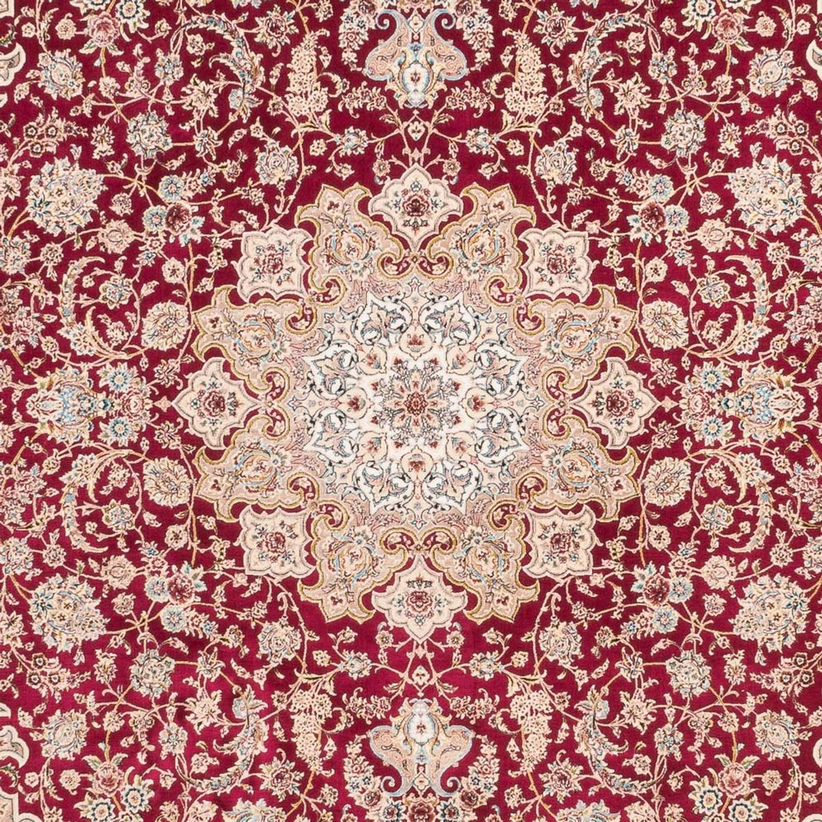 Silk Rug - Ghom Silk - Premium - 227 x 145 cm - red